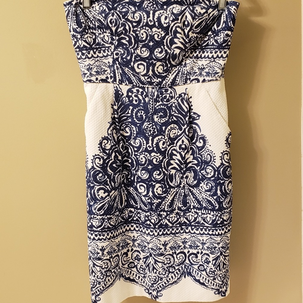 J Crew Strapless Summer Dress